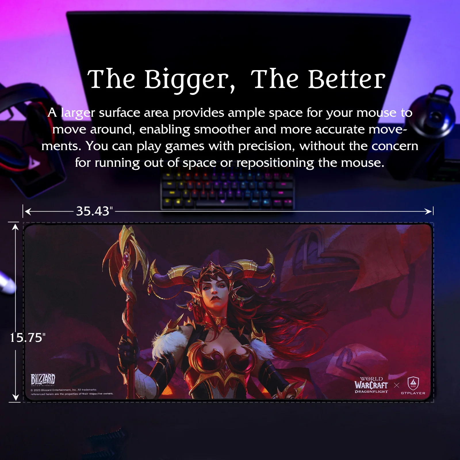 World of Warcraft®: Dragonflight Mousepad - Alexstrasza Edition - Image 15