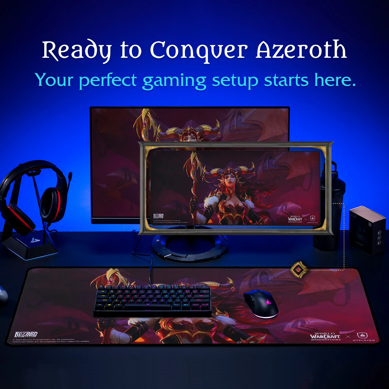 World of Warcraft®: Dragonflight Mousepad - Alexstrasza Edition - Image 17