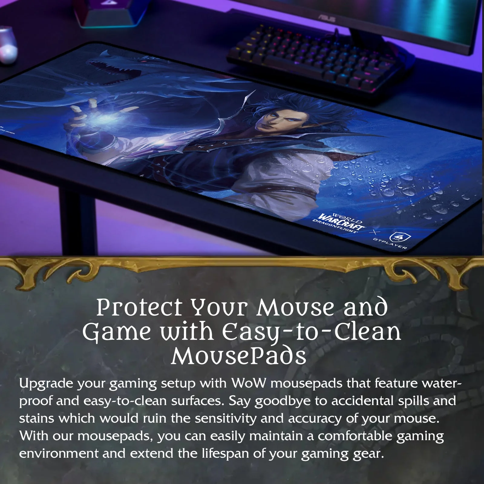 World of Warcraft®: Dragonflight Floor Mat-Kalecgos Edition - Image 14