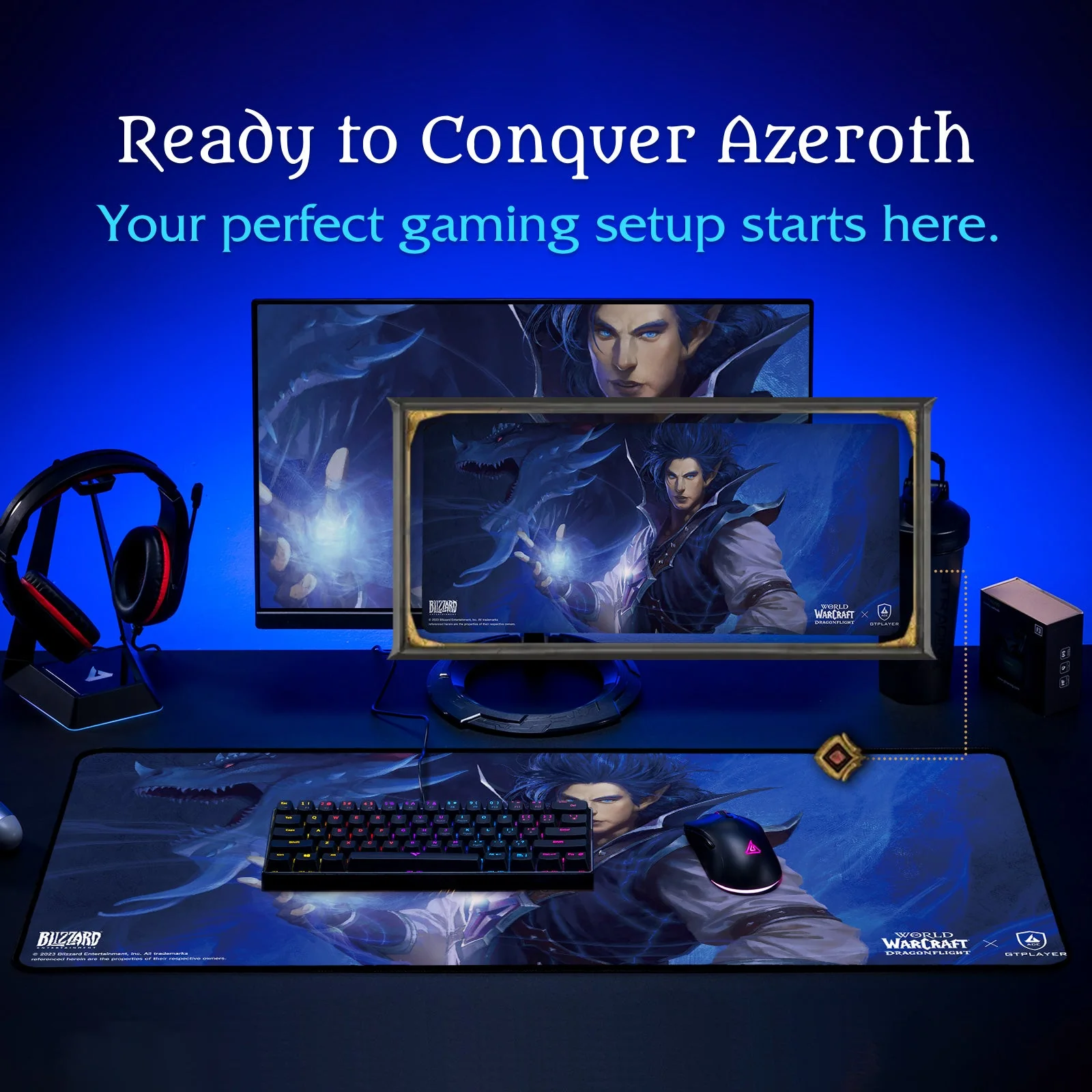 World of Warcraft®: Dragonflight Floor Mat-Kalecgos Edition - Image 17