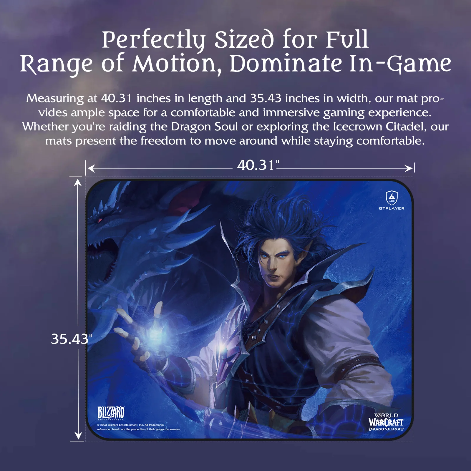 World of Warcraft®: Dragonflight Mousepad - Kalecgos Edition - Image 8