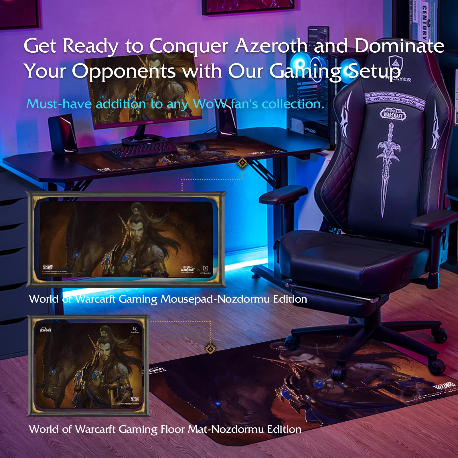 World of Warcraft®: Dragonflight Mousepad - Nozdormu Edition - Image 11