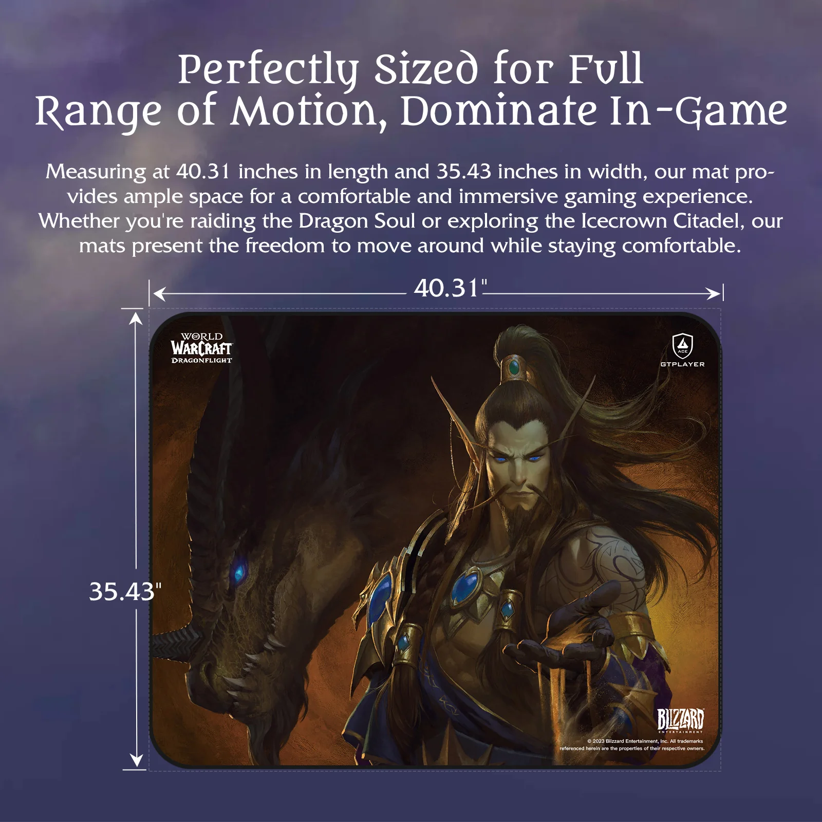 World of Warcraft®: Dragonflight Mousepad - Nozdormu Edition - Image 8