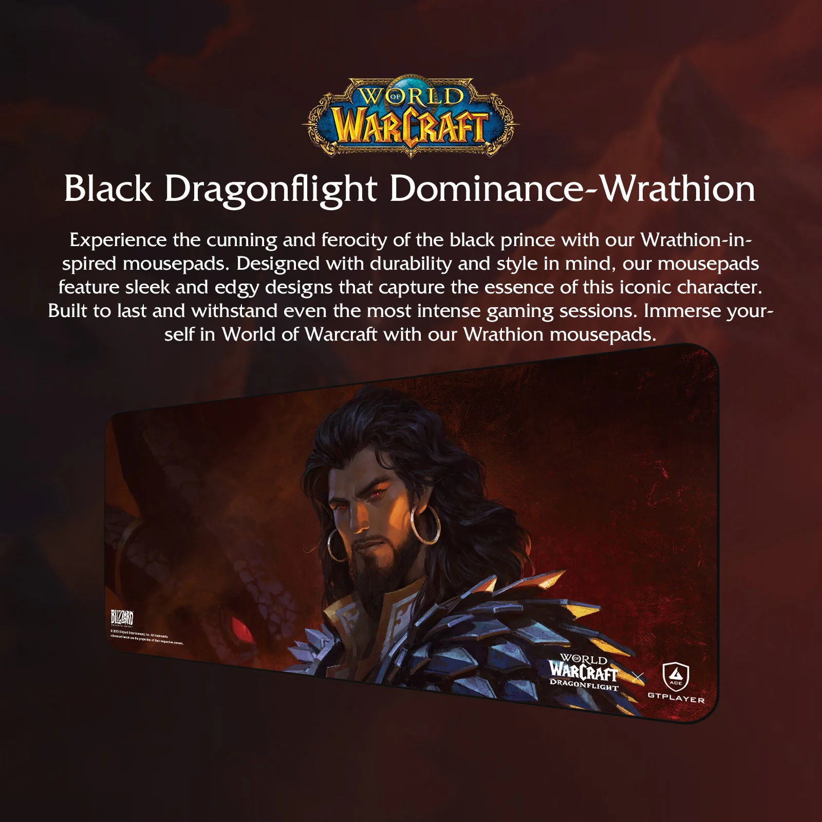 World of Warcraft®: Dragonflight Mousepad-Wrathion Edition - Image 12