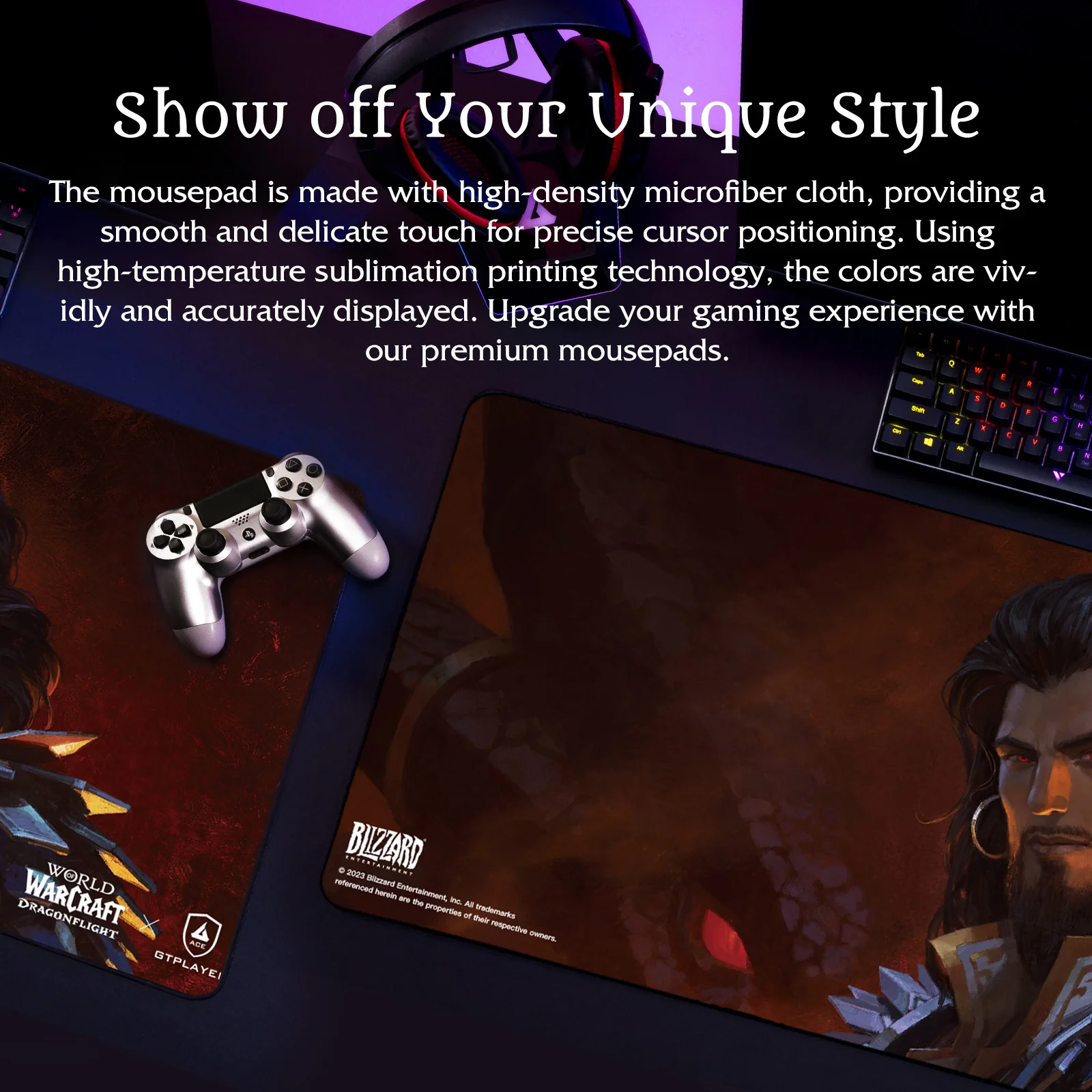 World of Warcraft®: Dragonflight Mousepad-Wrathion Edition - Image 13