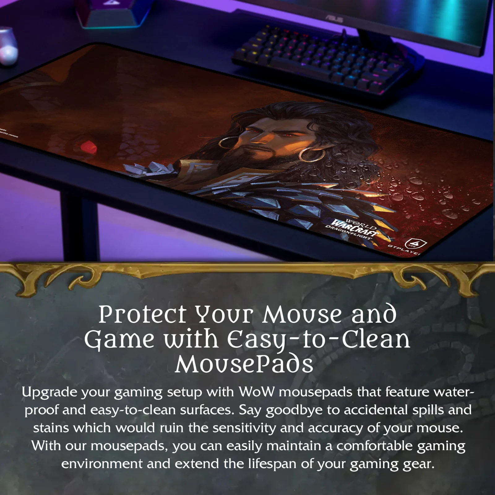 World of Warcraft®: Dragonflight Mousepad-Wrathion Edition - Image 14