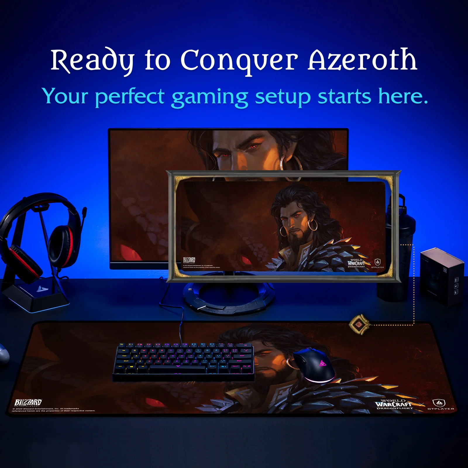 World of Warcraft®: Dragonflight Mousepad-Wrathion Edition - Image 17