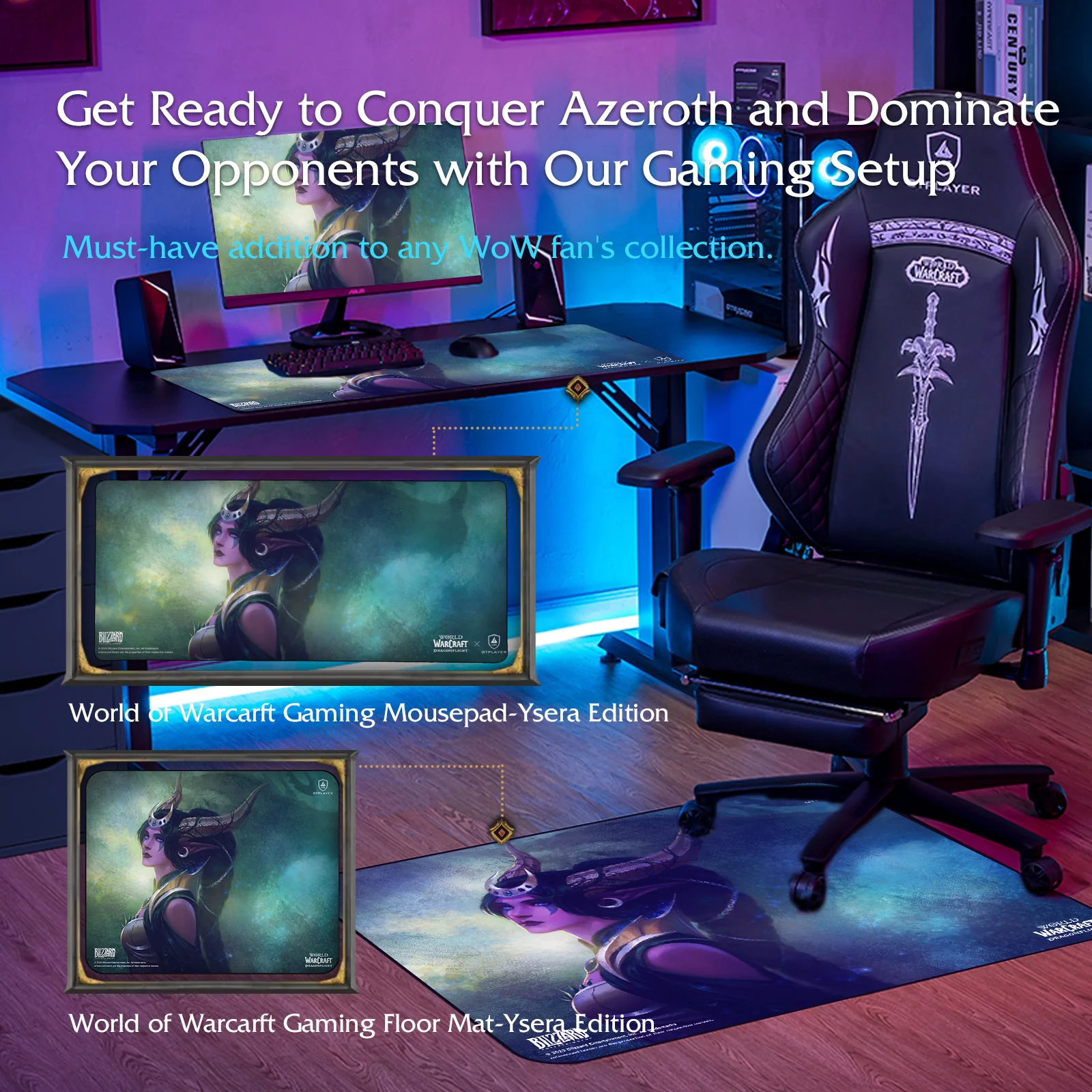 World of Warcraft®: Dragonflight Mousepad - Ysera Edition - Image 11