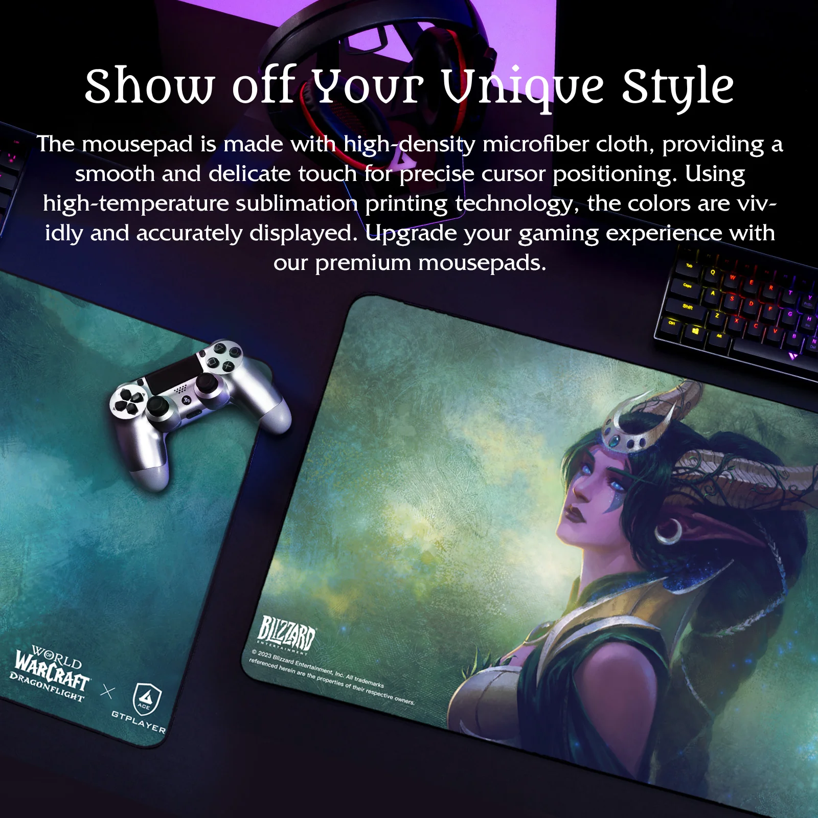 World of Warcraft®: Dragonflight Mousepad - Ysera Edition - Image 12