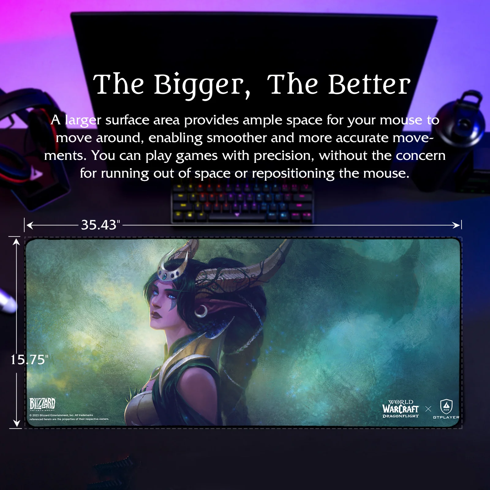 World of Warcraft®: Dragonflight Mousepad - Ysera Edition - Image 15