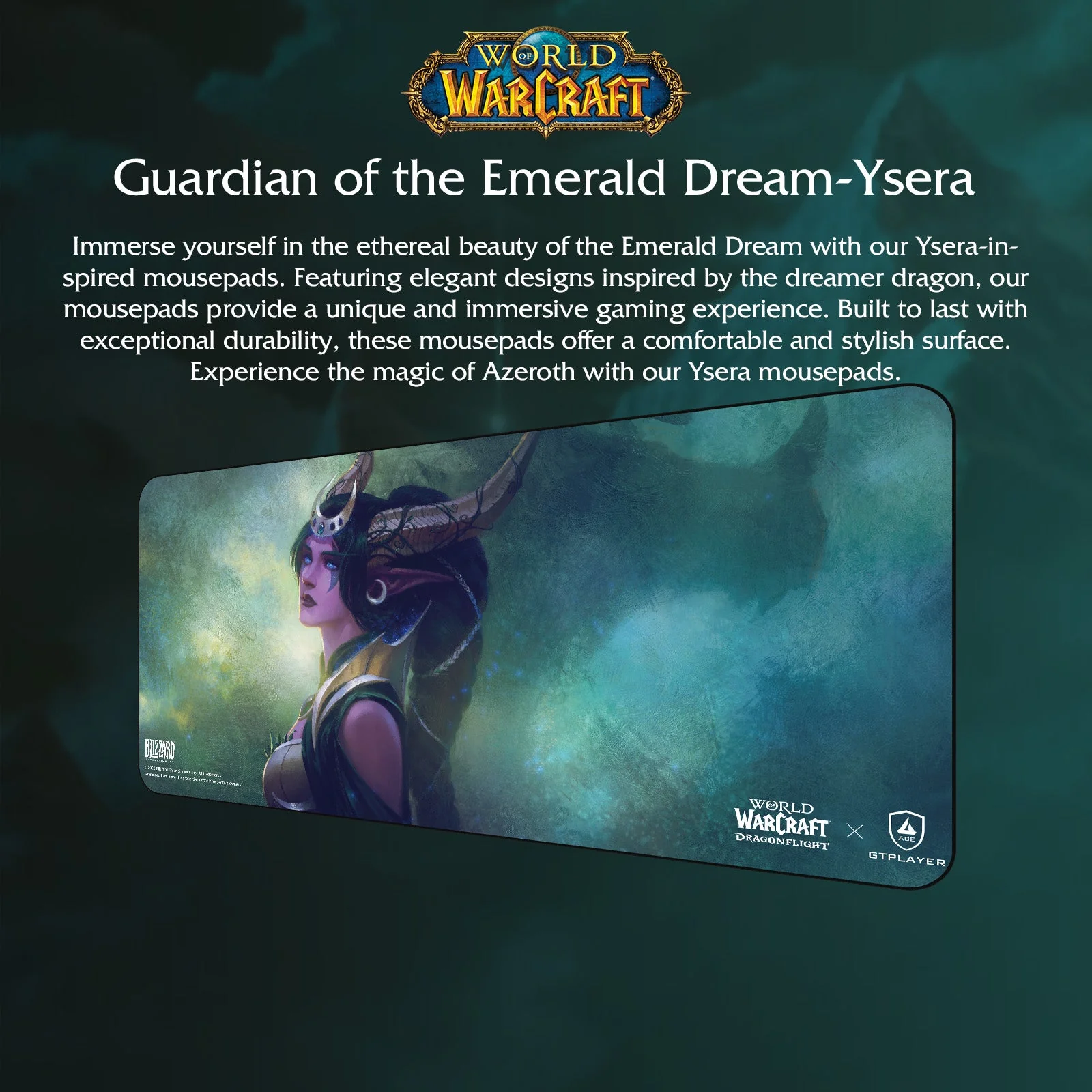 World of Warcraft®: Dragonflight Floor Mat-Ysera Edition - Image 13