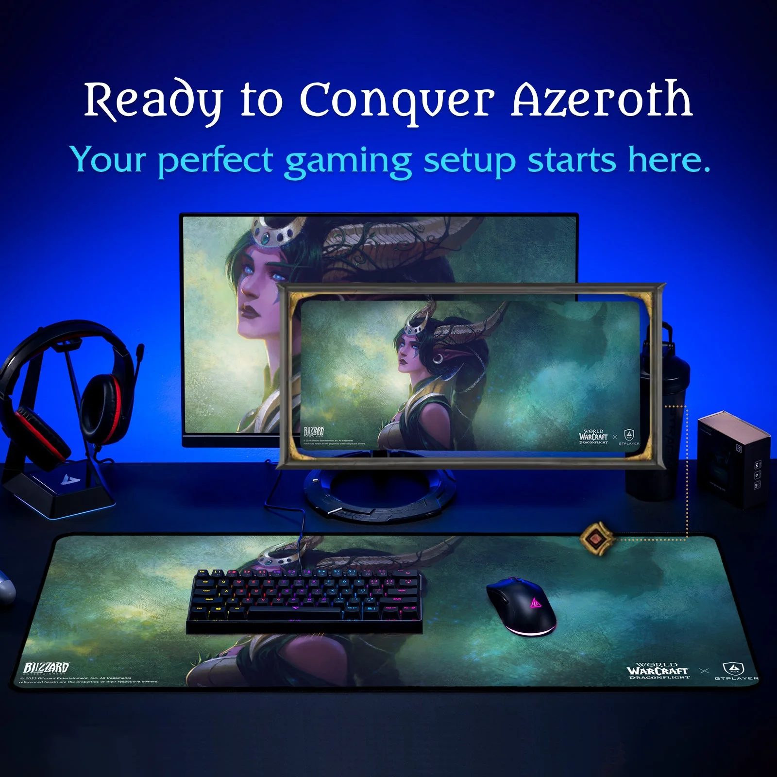World of Warcraft®: Dragonflight Floor Mat-Ysera Edition - Image 17