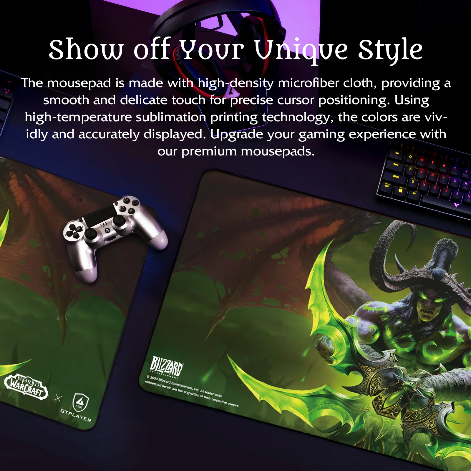 World of Warcraft® Mousepad -Illidan Stormrage Edition - Image 13