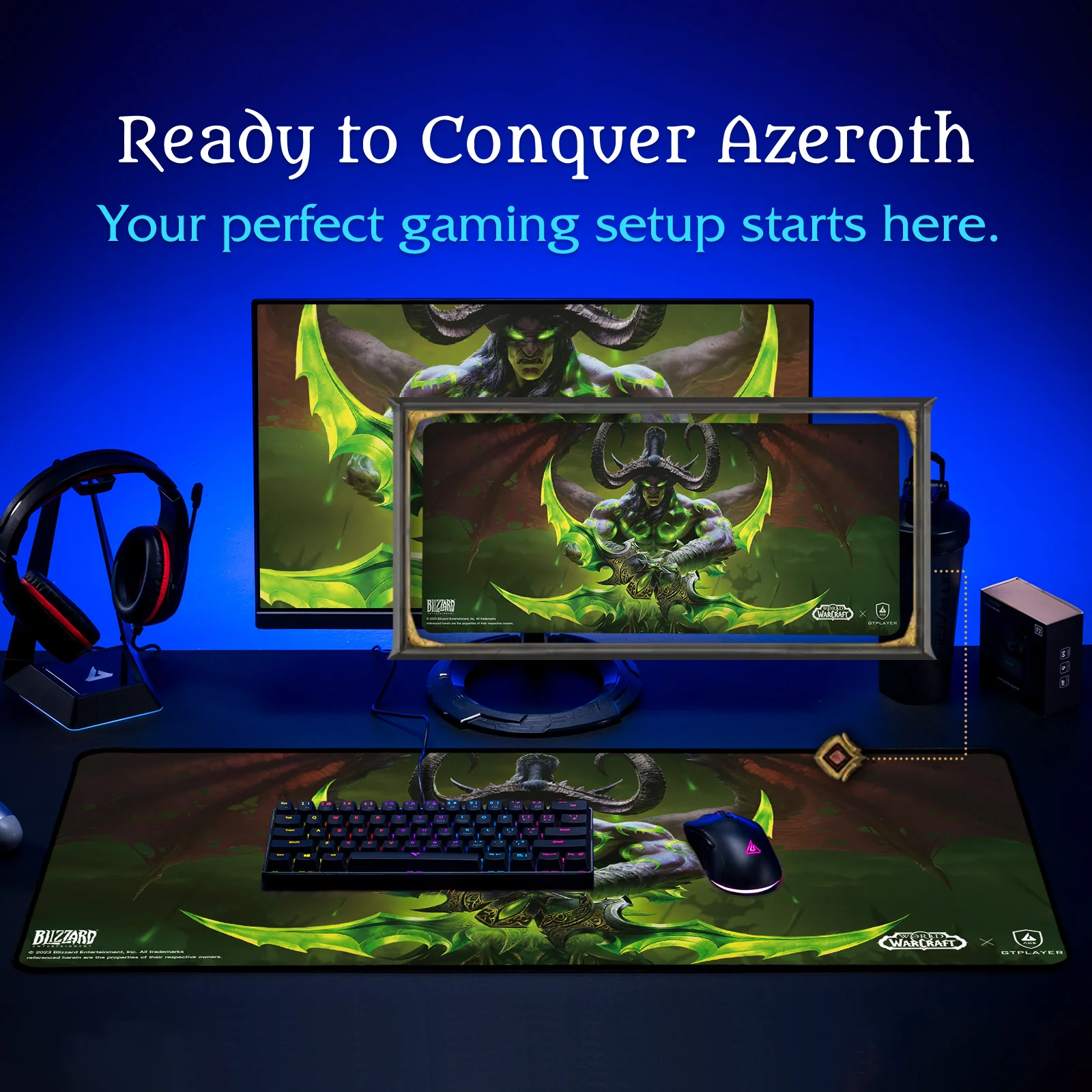 World of Warcraft® Mousepad -Illidan Stormrage Edition - Image 17