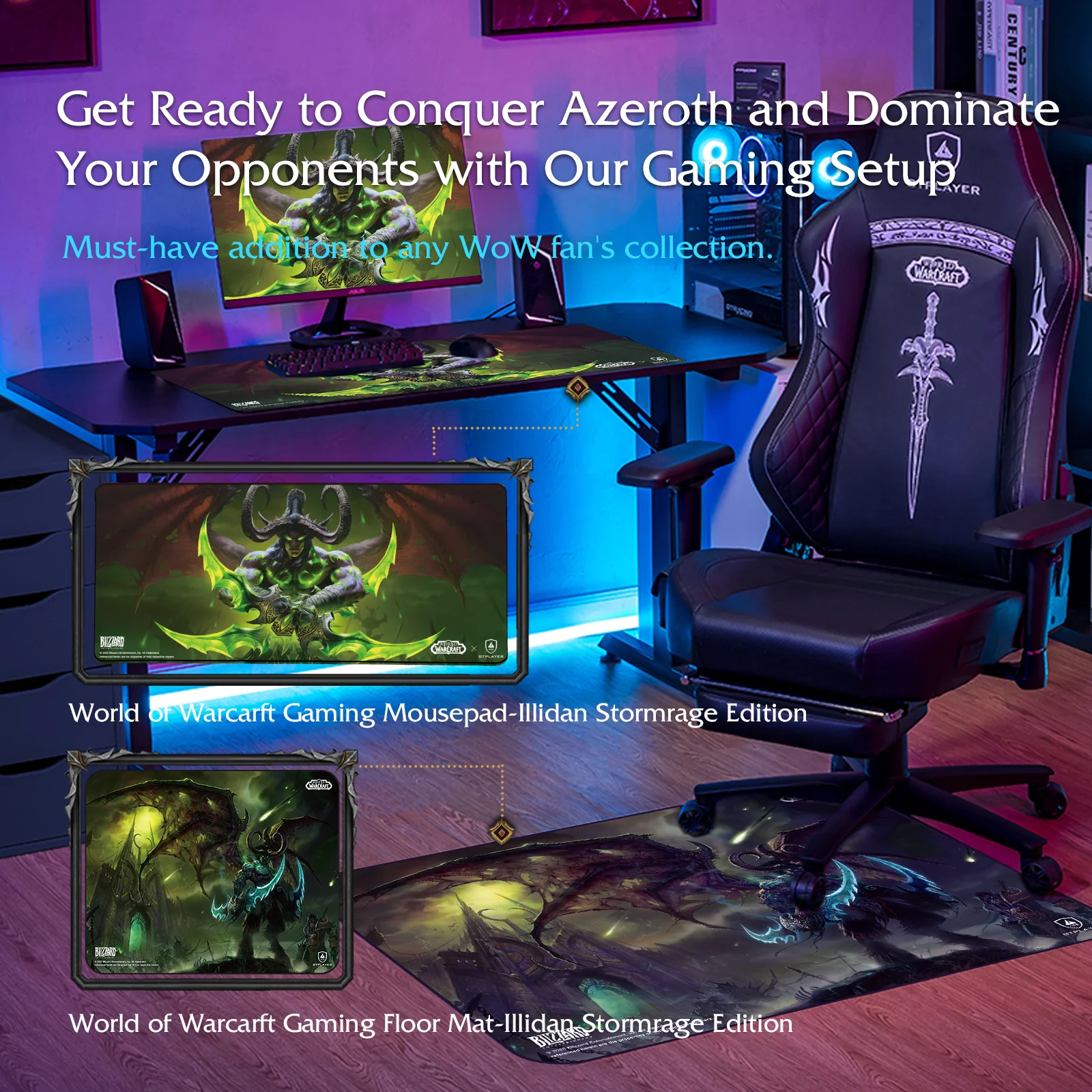 World of Warcraft® Mousepad -Illidan Stormrage Edition - Image 18