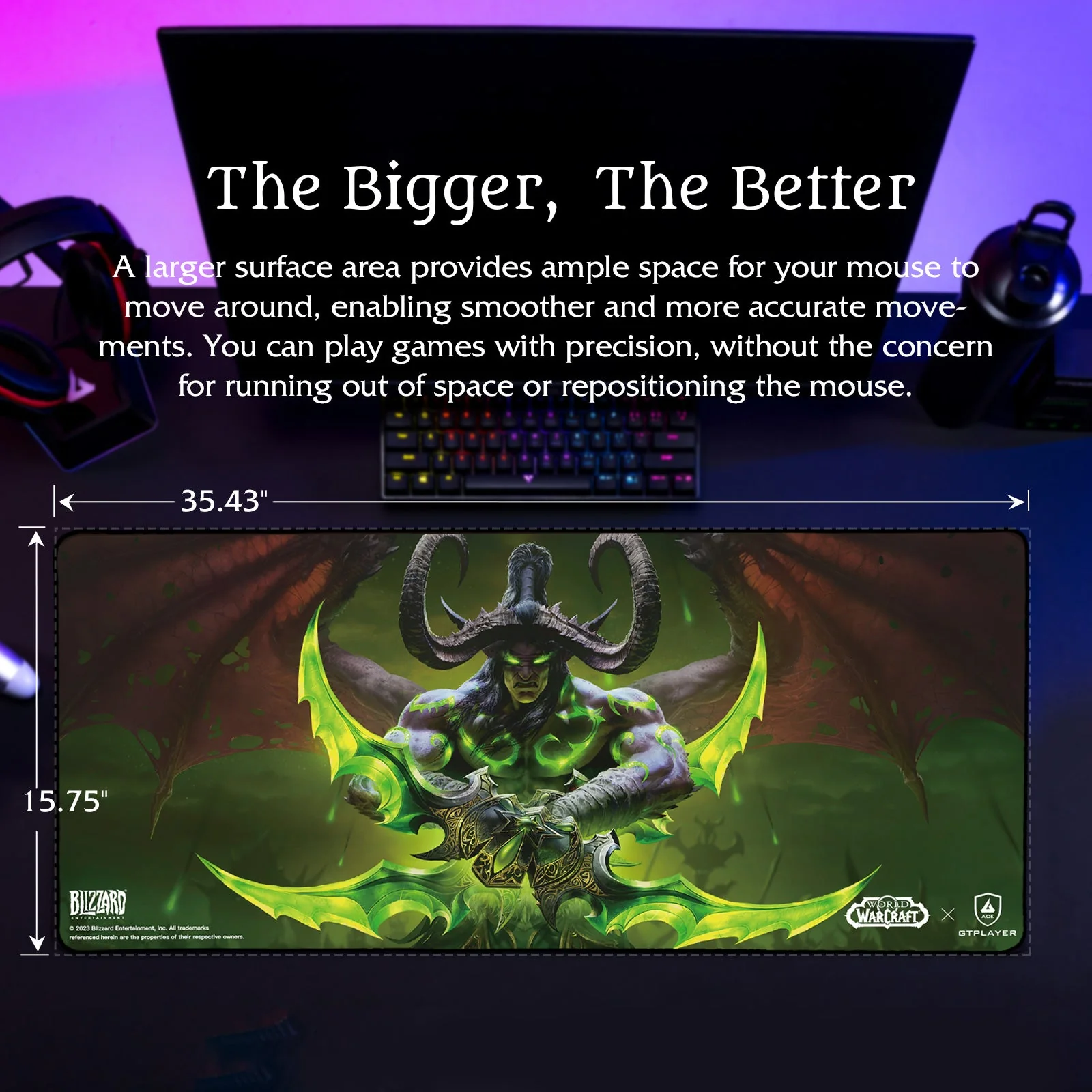 World of Warcraft® Floor Mat-Illidan Stormrage Edition - Image 14