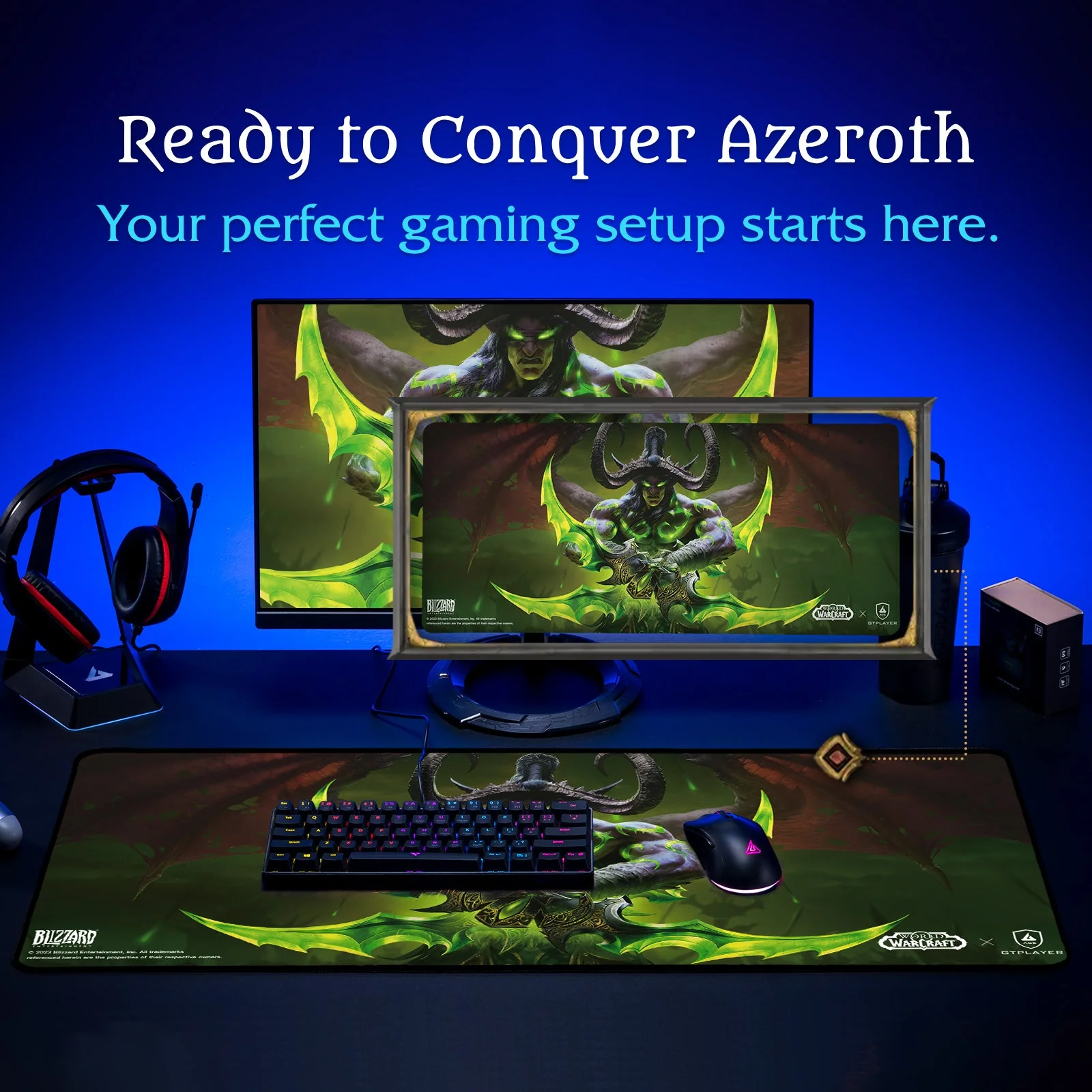 World of Warcraft® Floor Mat-Illidan Stormrage Edition - Image 16