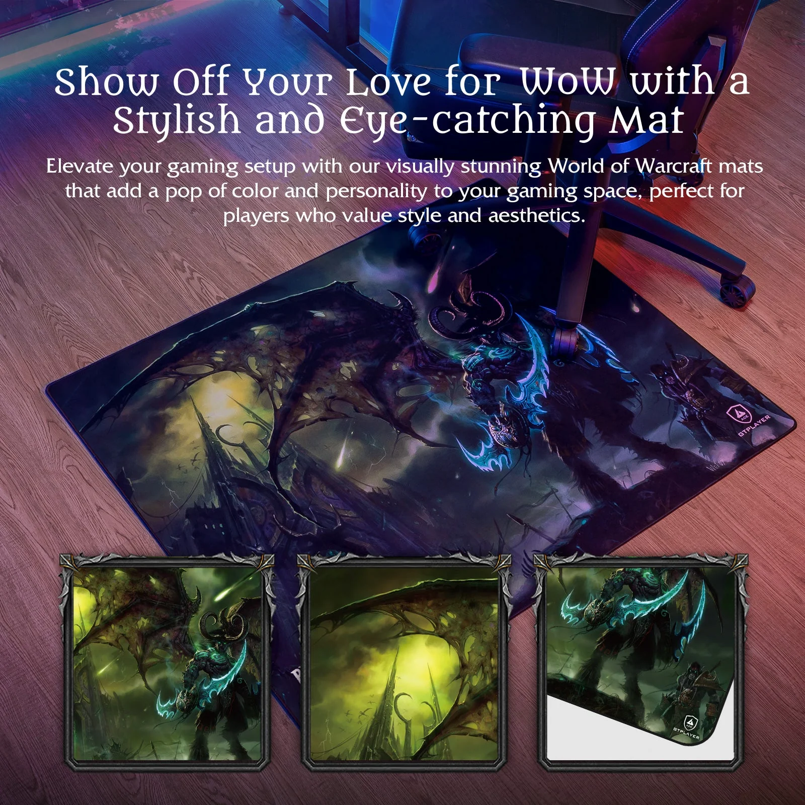 World of Warcraft® Floor Mat-Illidan Stormrage Edition - Image 6