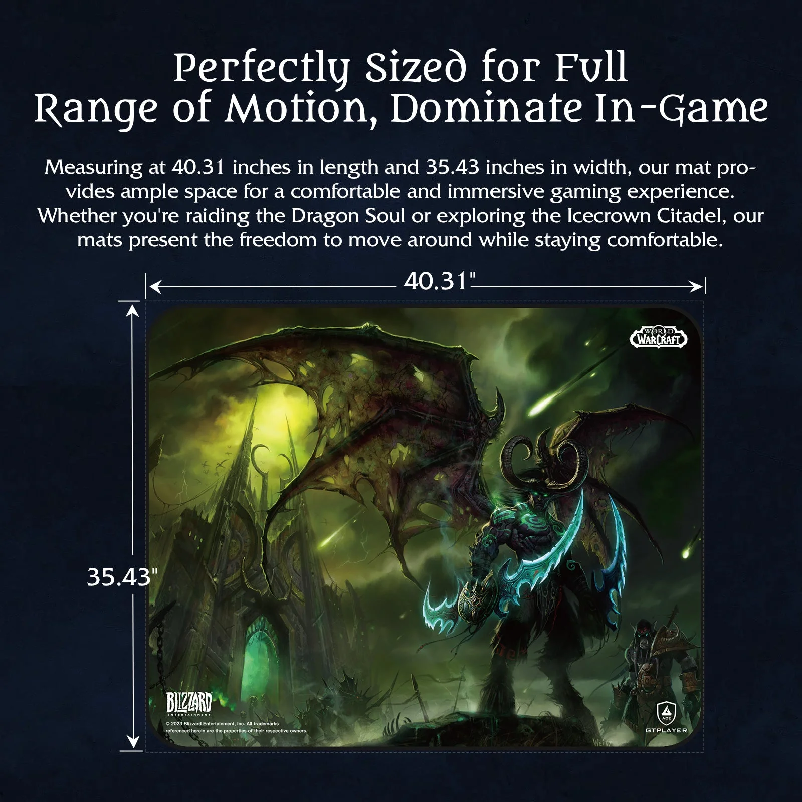World of Warcraft® Floor Mat-Illidan Stormrage Edition - Image 9