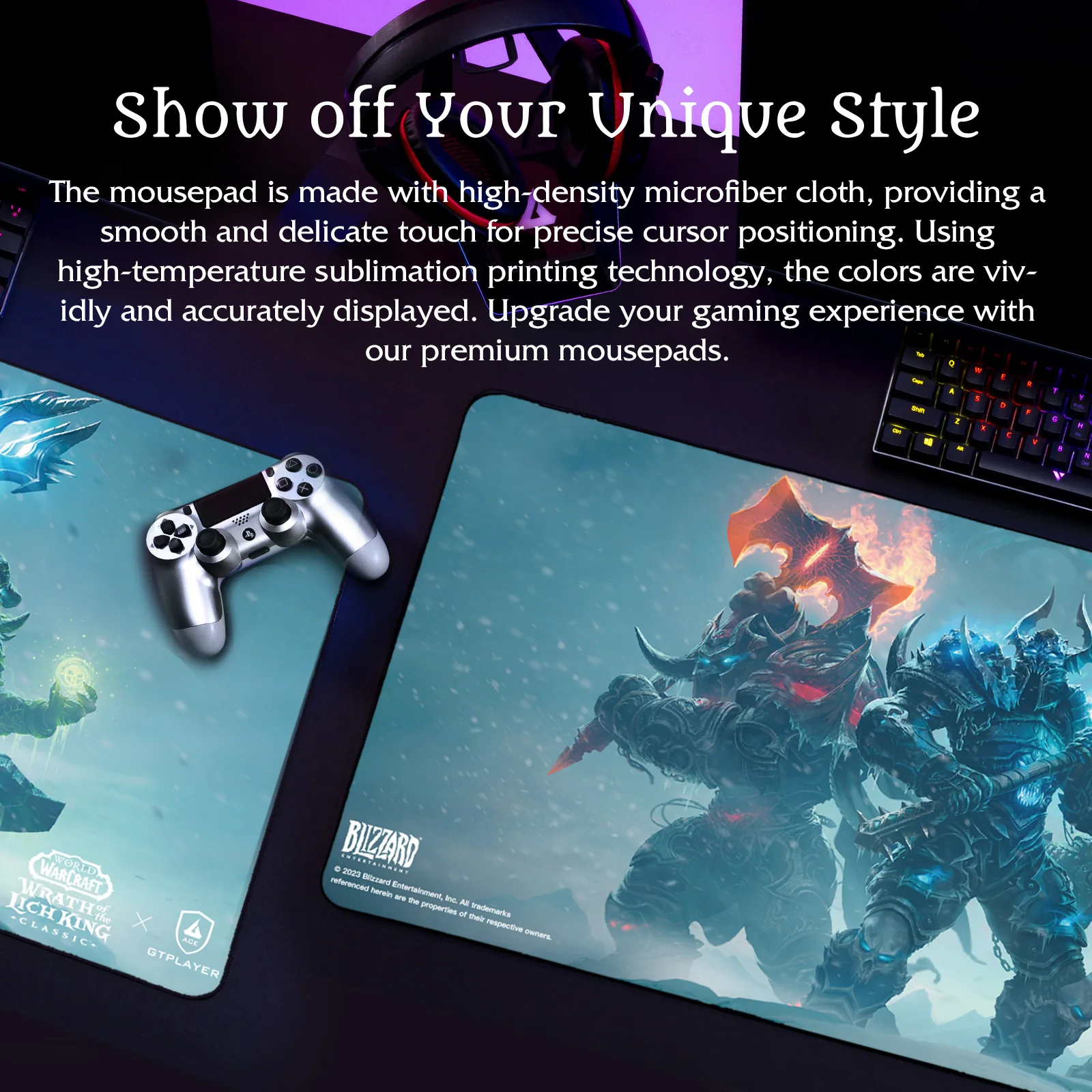 World of Warcraft®: Wrath of the Lich King® Classic Mousepad - Image 18