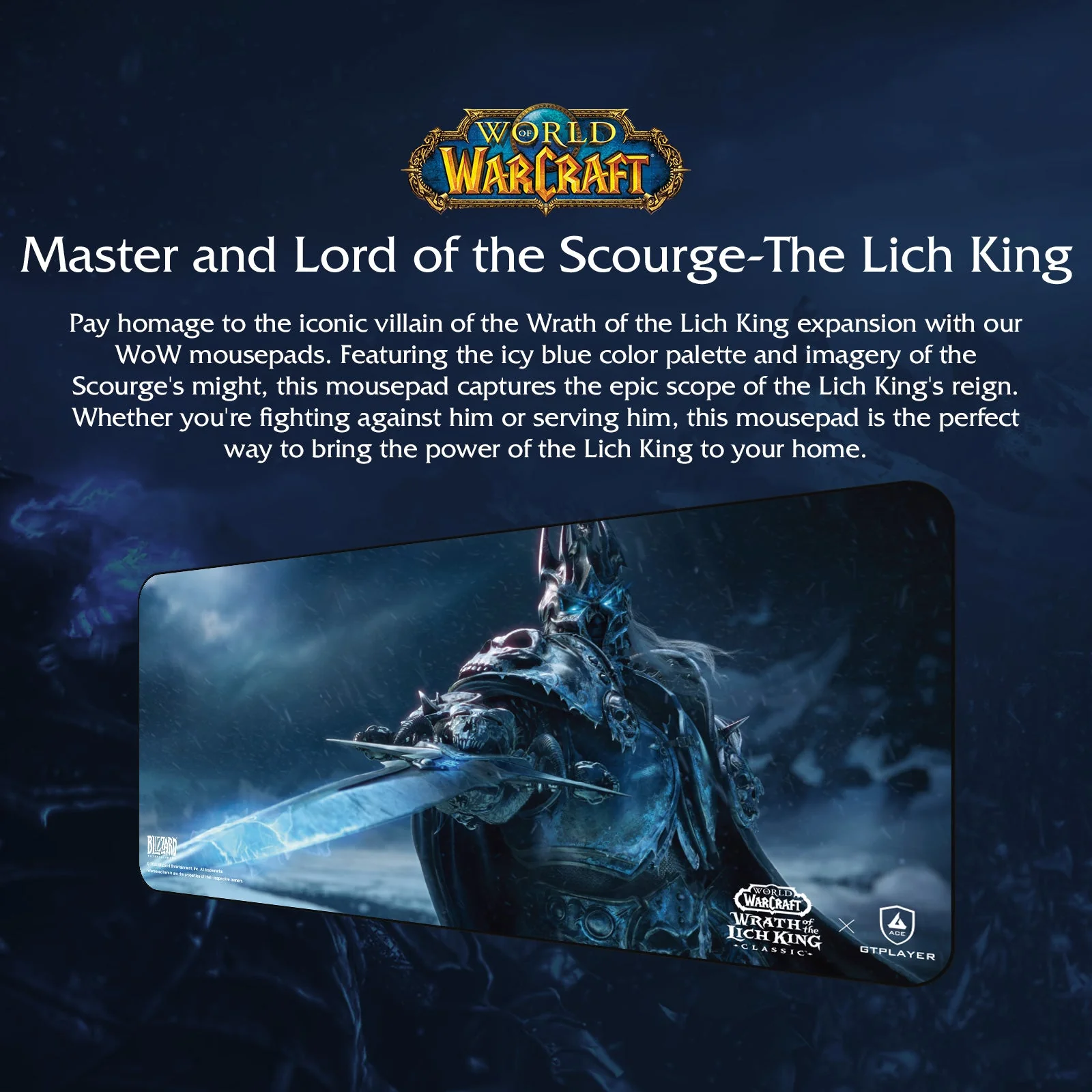 World of Warcraft®: Wrath of the Lich King® Classic Floor Mat - Image 25