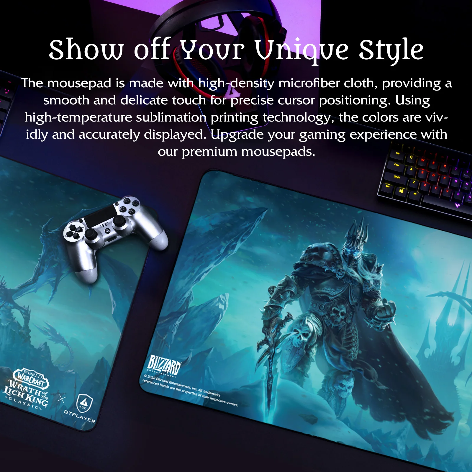 World of Warcraft®: Wrath of the Lich King® Classic Mousepad - Image 33